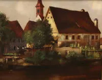 Josef Burger 1887-1966, Hus om høsten