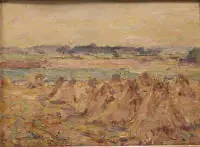 Matthias Derichs 1845-1950, Stogovi sijena u jesen