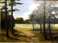 Bernhard Frey, Landschaftsgemälde
