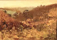 Leysen, herfstlandschap schilderij
