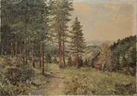 Dieter Füllsack 1946 -1989, Herbstliche Harzlandschaft