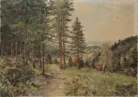 Dieter Füllsack 1946-1989, herfstlandschap in de Harz