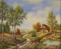 D. Kland 1947-2019, Heidelandschap 1998