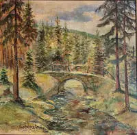 Hohenstein, pont dans le Haut-Harz