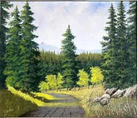 F. Sattler, Zicht vanaf de Wurmberg