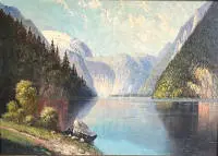 C.H.Beyer, Zicht over de Eibsee