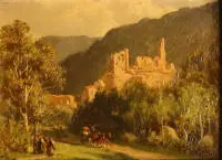 Chr. Ruppert, ruïne Wasigenstein 1883