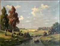 Kersten 1900-1978, Pejzaž s potokom