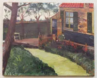 Hans Kempen 1874-1958, Farbenfrohes Gartenidyll