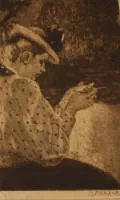 Bernhard Pankok 1872-1943, Porträtstudie 1895