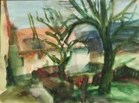 Lutz Heyder 1950-2000, Giardino dietro la casa