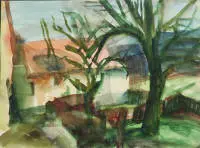 Lutz Heyder 1950-2000, Giardino dietro la casa