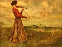 Adolf Hengeler 1863-1927 传为，上升的小天使群像