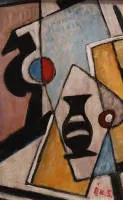 Artiste inconnu du 20e siècle, composition