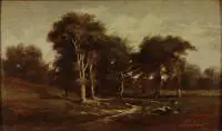 Pinkow, paysage d'automne