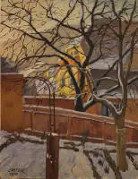 Hans Castor 1890-1976, stadsgezicht Goslar