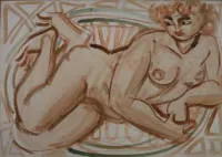 Edvard Frank 1906-1972, Nu féminin