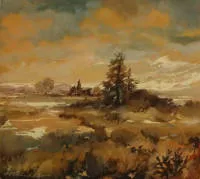 Alfred Richter 1907-1998, Herfstlandschap