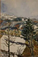 Camillo Kurtz 1896-1973, título "Desde los abetos"