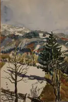 Camillo Kurtz 1896-1973, titel "Aus den Tannen"