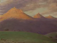 Hans Maurer 1901- ebenda, Landschaftsgemälde