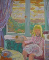Herbert Helmert 1924-1997, Dívka u okna