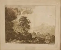 C.H. Pr. de Stolberg, Gezicht op Wernigerode 1784