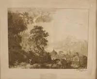 C.H. Pr. de Stolberg, Gezicht op Wernigerode 1784