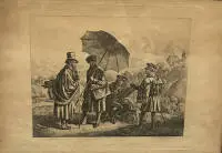 Johann Adam Klein 1792-1875, "Opgedragen aan mijn reisgenoten" 1819