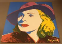 Andy Warhol 1928-1987, Porträt "Ingrid Bergmann mit Hut"