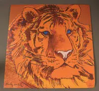 Andy Warhol 1928-1987, « Tigre de Sibérie »