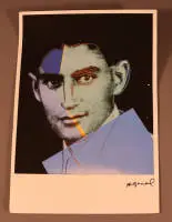 Andy Warhol 1928-1987, Portrait de Franz Kafka