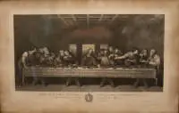 Raffaello Morghen 1761-1833, La última cena según da Vinci