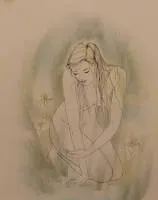 Virgine Manzano 生于1950年，两幅女性裸体