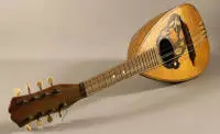 Kleine Mandoline, erste Hälfte des 20. Jh., deutsch