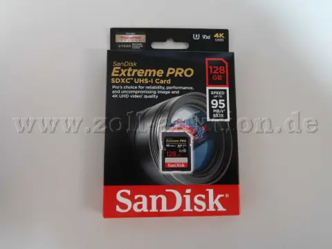 125 schede SanDisk Extreme PRO 128 GB, SDXC UHS-I