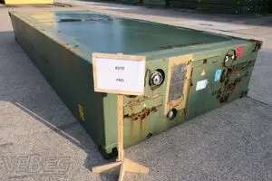 Onderbouw stalen afvalwatertank