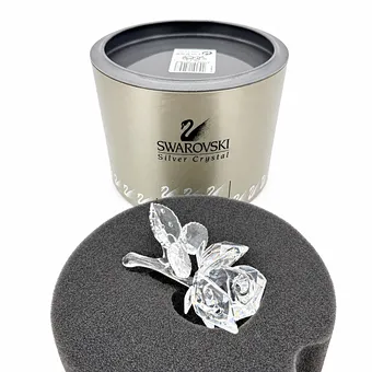 Swarovski 水晶玻璃摆件，原包装，玫瑰 174956