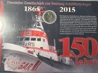 Busta numismatica da 10 euro DGzRS 2015, in display