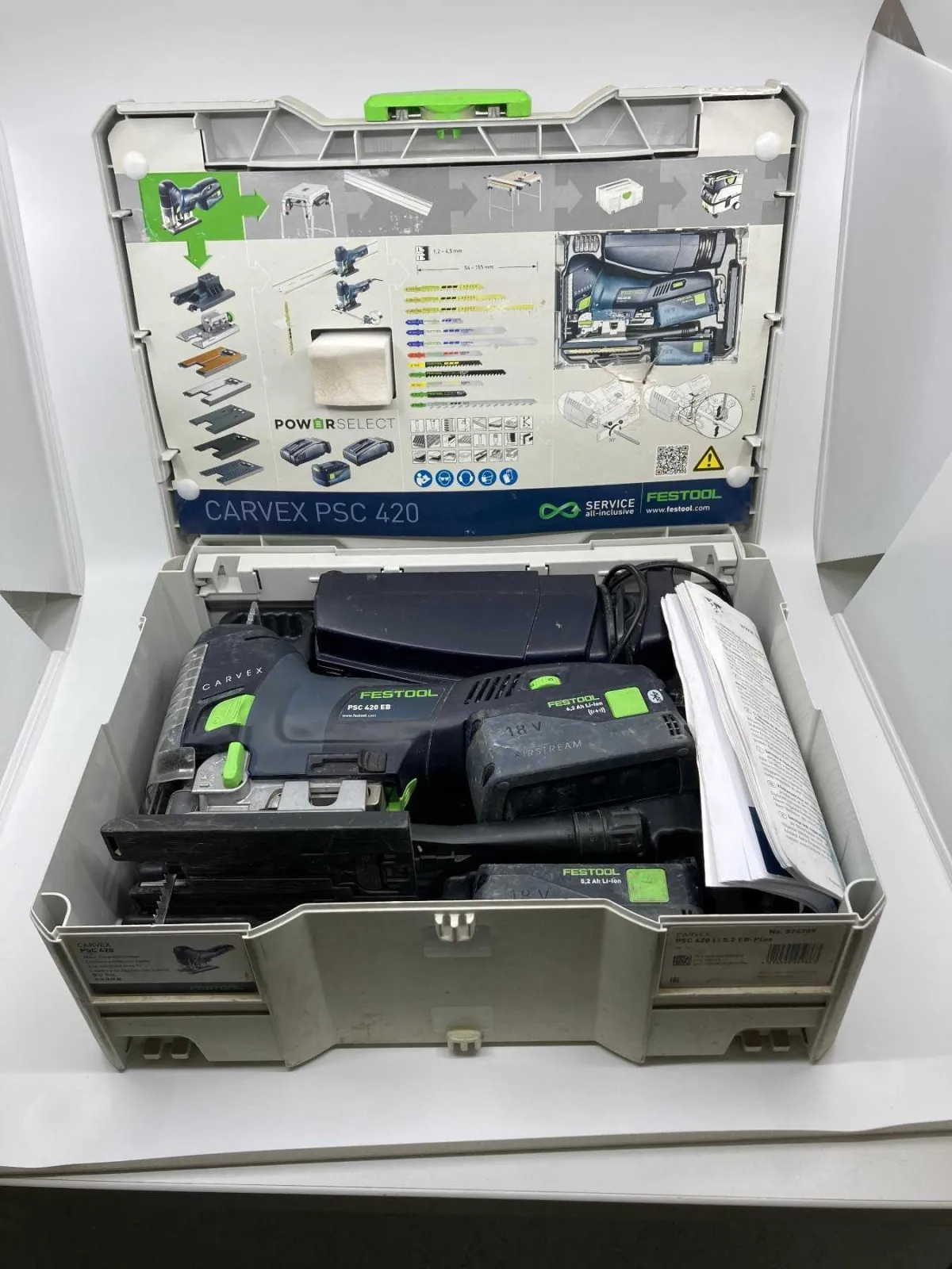 1 台 Festool PSC 420 充电式摆动曲线锯