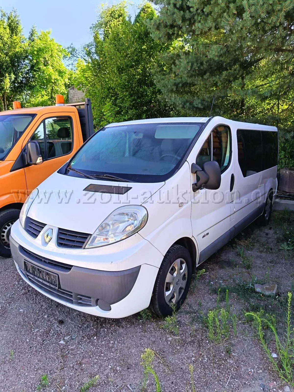 Renault Trafic, sans contrôle technique, défauts majeurs