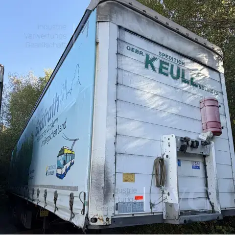 DA oldalfüggönyös pótkocsi. SCHMITZ CARGOBULL SCS 24/L-13.62 EB