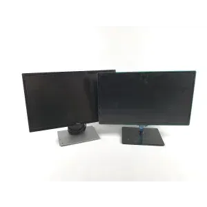 2 monitores Dell y Samsung