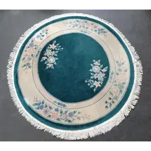 Rundt tæppe ca. 200 cm i diameter