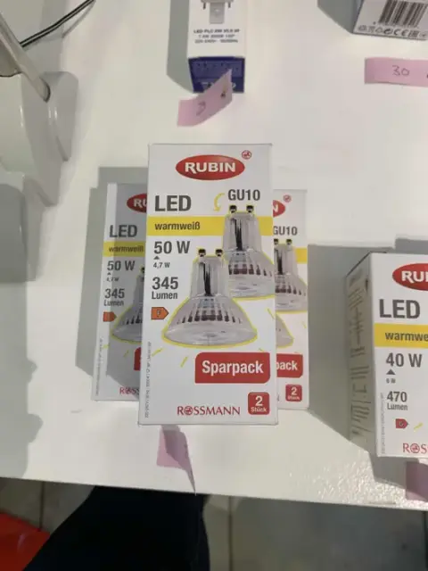 3 buc. lampă LED Rubin Rosmann