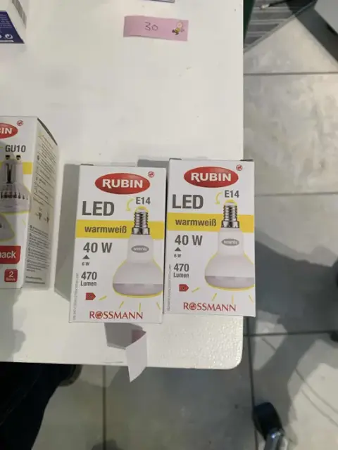 2 buc. lampă LED Rubin Rosmann