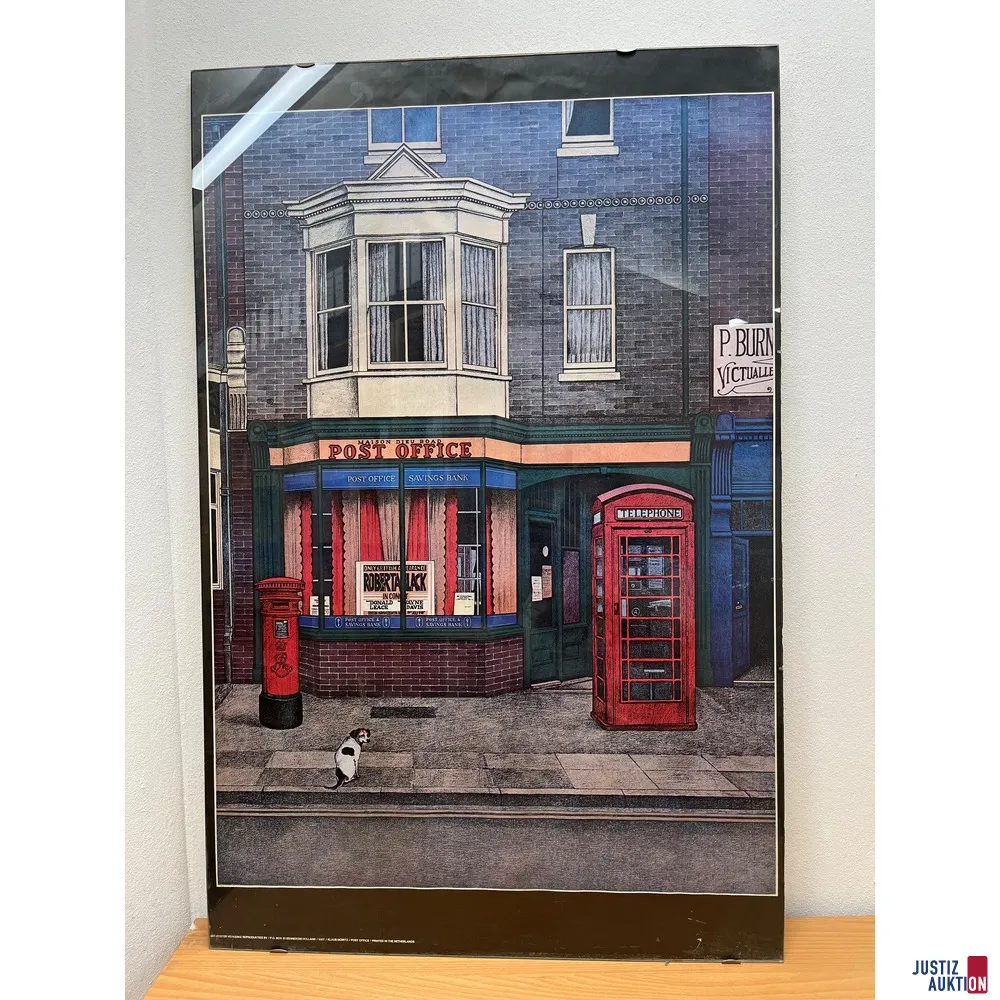 Plakat Post Office Store af Klaus Moritz