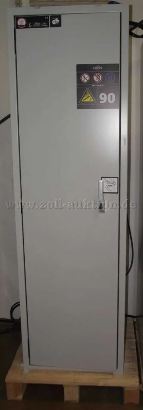 1 ormar za boce sa stlačenim plinom Asecos G-Ultimate-90 model G90.205.060.2F