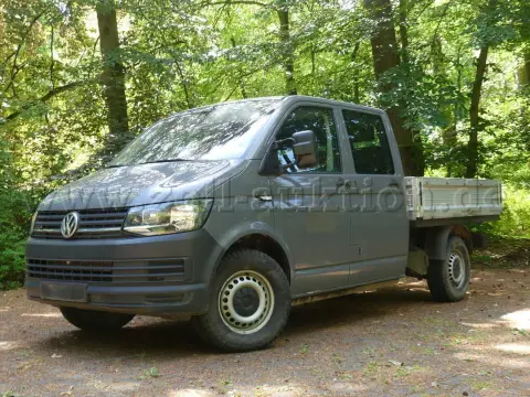 1 Volkswagen T6 2.0 TDI 4Motion бортовий довгий подвійна кабіна*фаркоп*блокування диференціала