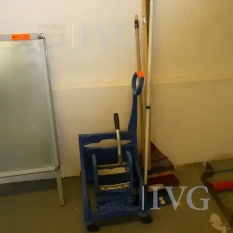 清洁桶推车